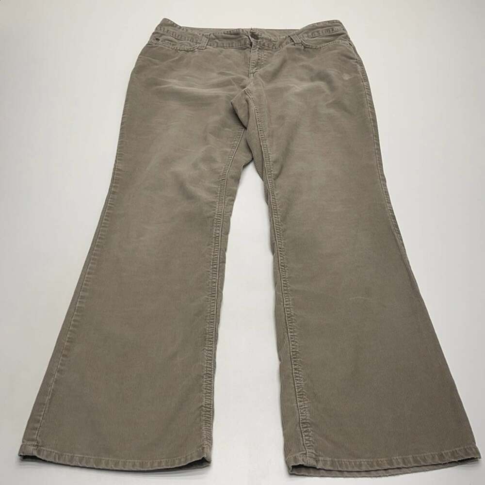 EDDIE BAUER Women’s 10 Gray Corduroy Pants